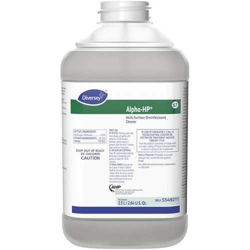 DIVERSEY 5549211 DIVERSEY CARE  DISINFECTANT CLEANER, AHP