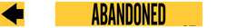 BRADY SPC ABSORBENTS 5622-HPHV PIPE MARKER POLYESTER OVER LAMINATE