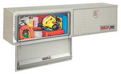 DELTA PRO 573000 TOPSIDE TRUCK BOX ALUMINUM 17 IN H