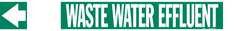 BRADY SPC ABSORBENTS 5857-HPHV PIPE MARKER POLYESTER OVER LAMINATE