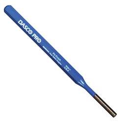 DASCO PRODUCTS 589 PIN PUNCH 1/4 X 6 IN CARBON STEEL