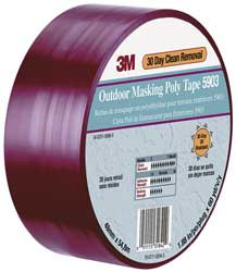 3M 5903 MASKING TAPE RED 59 YD.