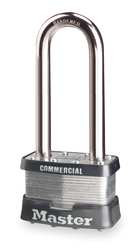 MASTER LOCK 5KALJ-3T980 PADLOCK KA 2-1/2 IN H 4 PIN STEEL