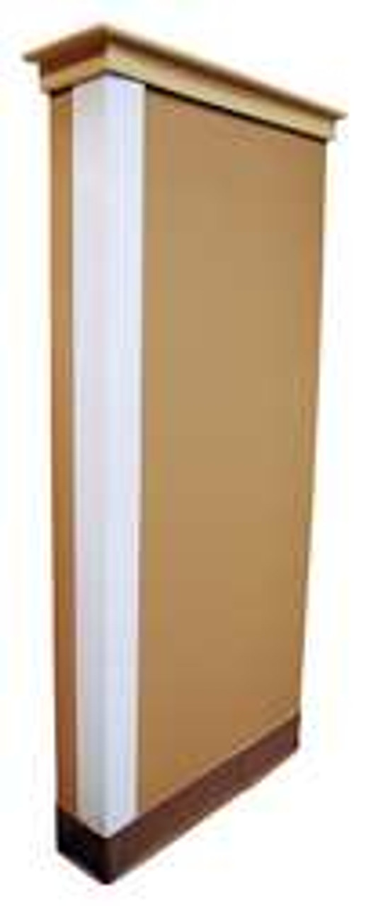 GRAINGER GLOBAL SOURCING 5KZJ4 G3651 CORNER GUARD WHITE 3X48 ADHESIVE