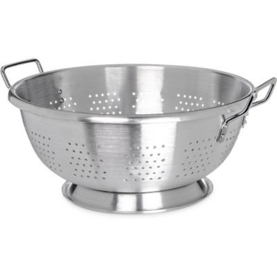 CARLISLE 60280 COLANDER ALUMINUM 16 QT. PK 6