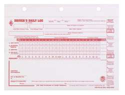 JJ KELLER 621-LD DETAILED DRIVER LOGBOOK W/CARBON