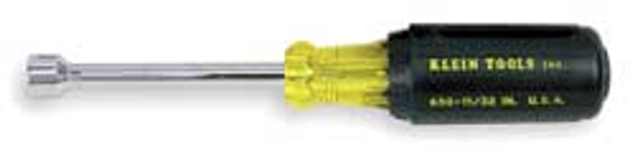 KLEIN TOOLS 630-11/32 11/32-INCH NUT DRIVER 3-INCH CUSHION GRI