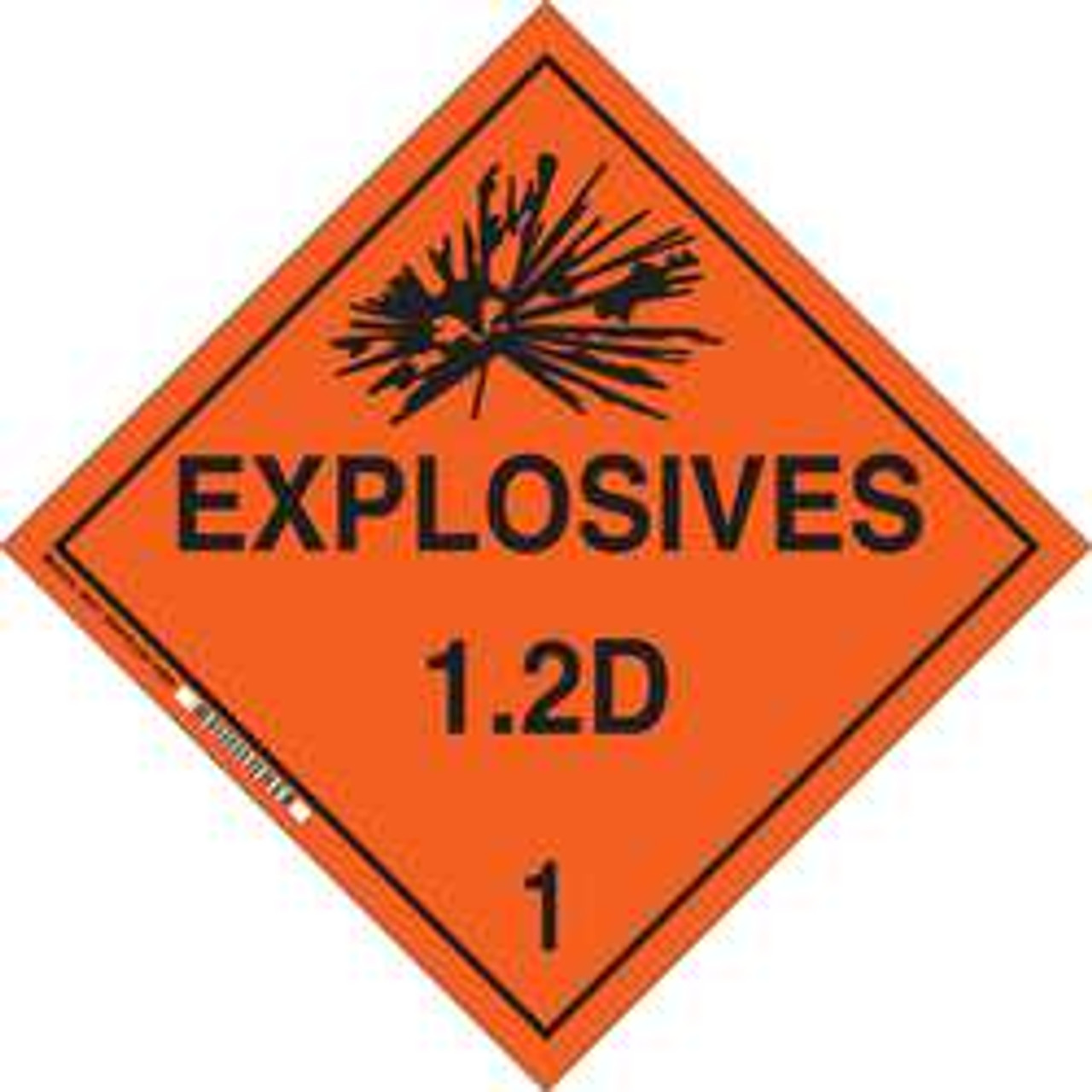 BRADY SPC ABSORBENTS 63311 VEHICLE PLACARD