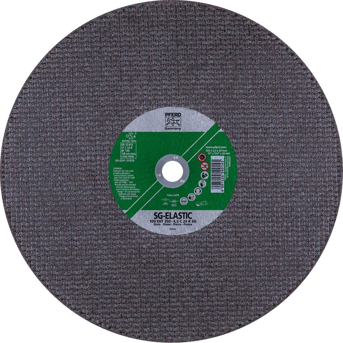 PFERD 64236 PORT CUT OFF WHEEL,MASON,14"X3/16"X20MM