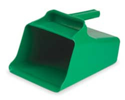 REMCO 65502 F8440 MEGA HAND SCOOP POLY 128 OZ GREEN
