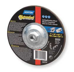 NORTON 66252841939 CUT-OFF WHEEL, TYPE 27, AO, BULK, 5X.045