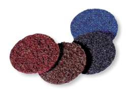 NORTON 66261055020 4" DIAM, 320 GRIT, ALUMINUM OXIDE HOOK &