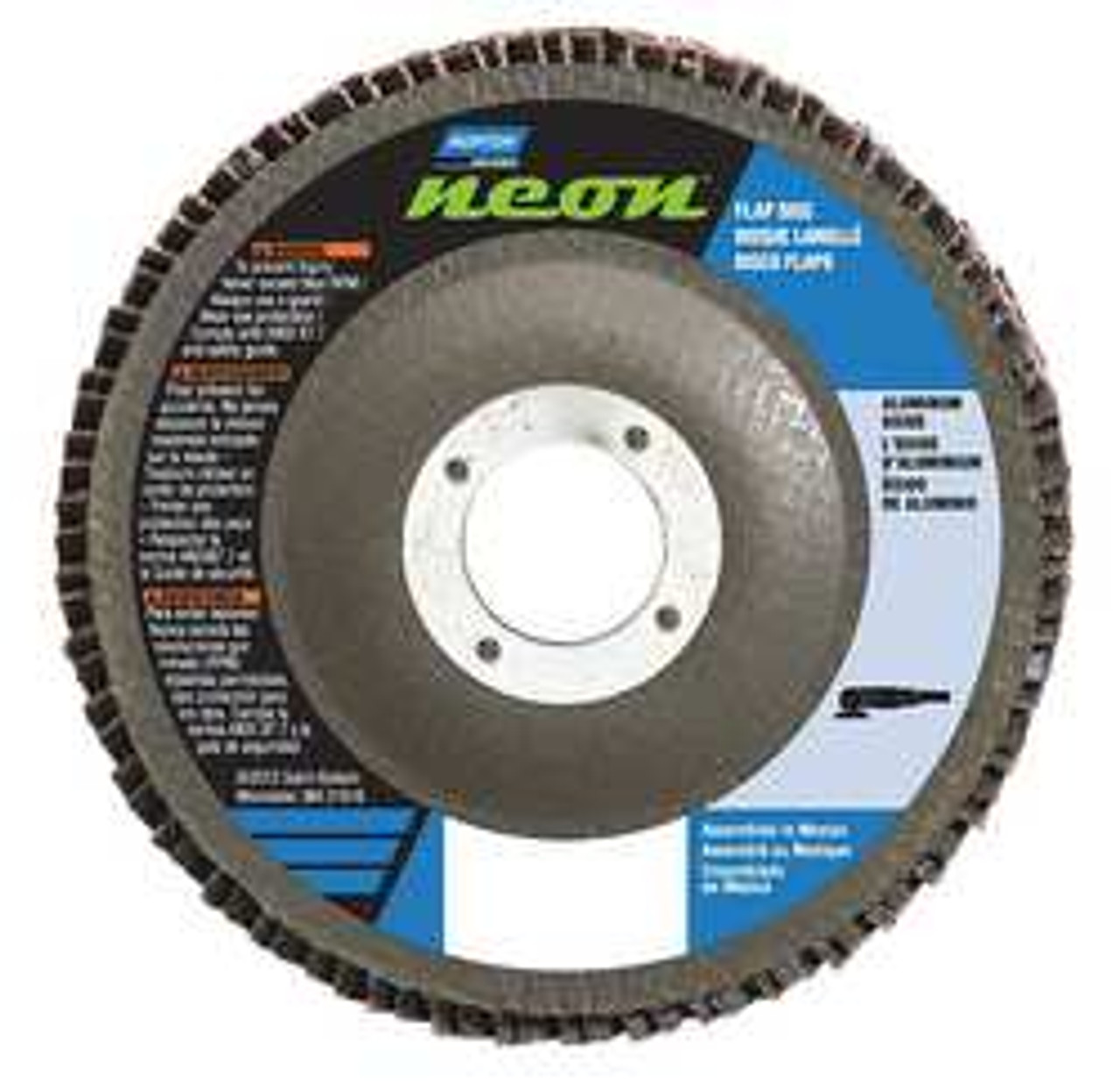 NORTON 66623399174 4-1/2" 120 GRIT 5/8-11 CENTER HOLE TYPE 