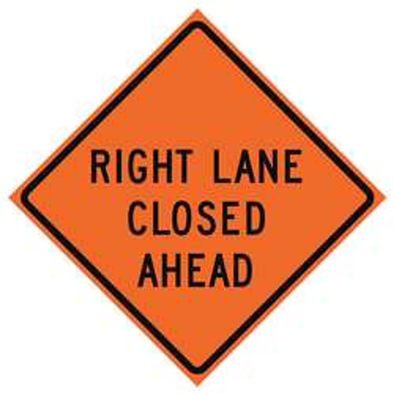 USA-SIGN 669-C/48-DGFO-RL G7243 48IN RIGHT LANE CLOSED AHEAD DMND  USA-SIGN 669-C/48-DGFO-RL G7243 48IN RIGHT LANE CLOSED AHEAD DMND