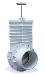 VALTERRA 6801 GATE VALVE CLASS 125 8 IN. SLIP