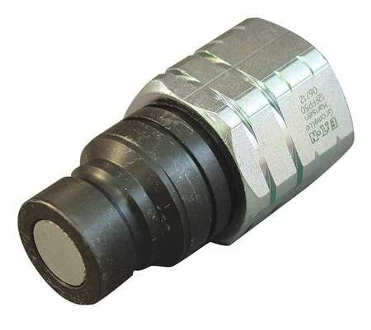 HANSEN 6FFP56UN NIPPLE 9/16-18 BODY ZINC PLATED STEEL