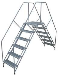 COTTERMAN 6PC36A3B1C1P6 CROSSOVER LADDER 350 LB. 90 IN H STEEL