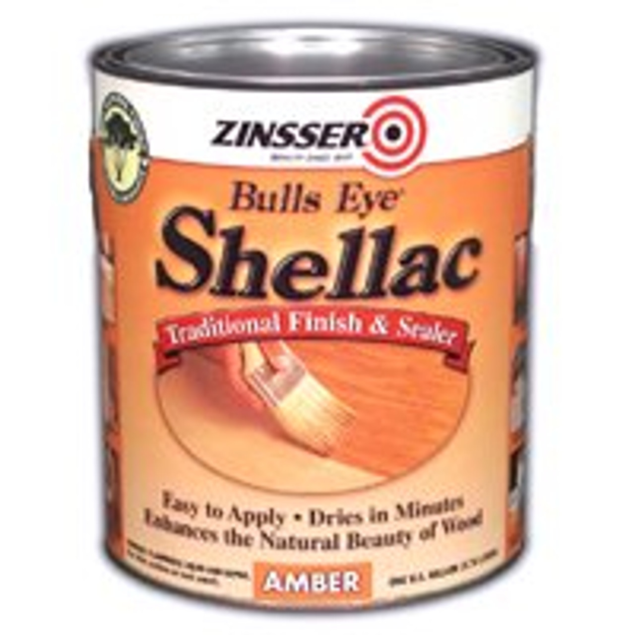 ZINSSER 704H SHELLAC SEALR FNSH AMBER QUART