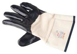 SHOWA BEST GLOVE, INC 7066-10 CUT RESIST GLOVES L WHITE/NVY NITRILE PR