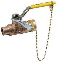 APOLLO 70LF203HC LF BRONZE BALL VALVE SOLDER 1/2 IN
