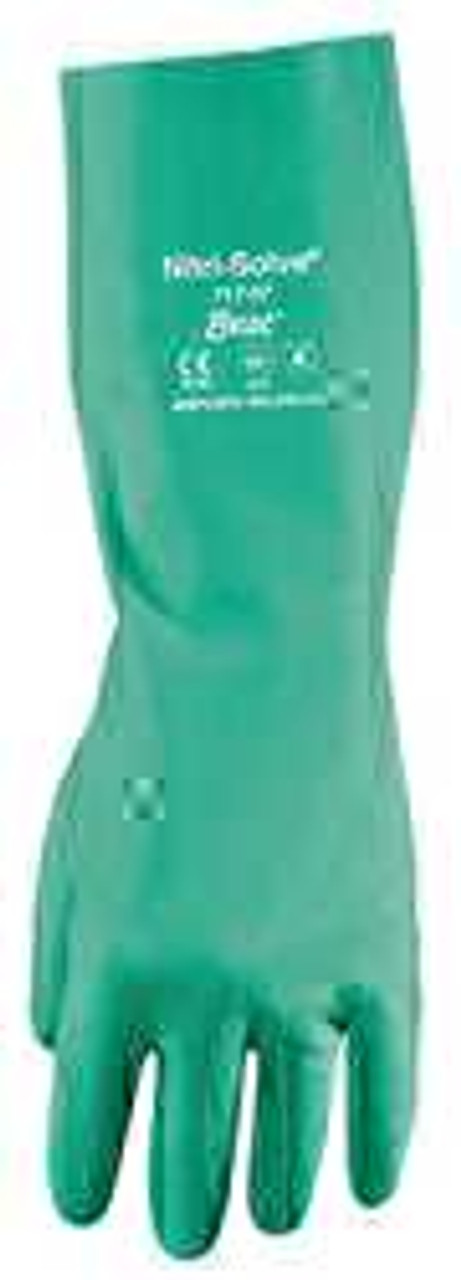 SHOWA BEST GLOVE, INC 717-10 CHEMICAL RESISTANT GLOVES NITRILE XL PR