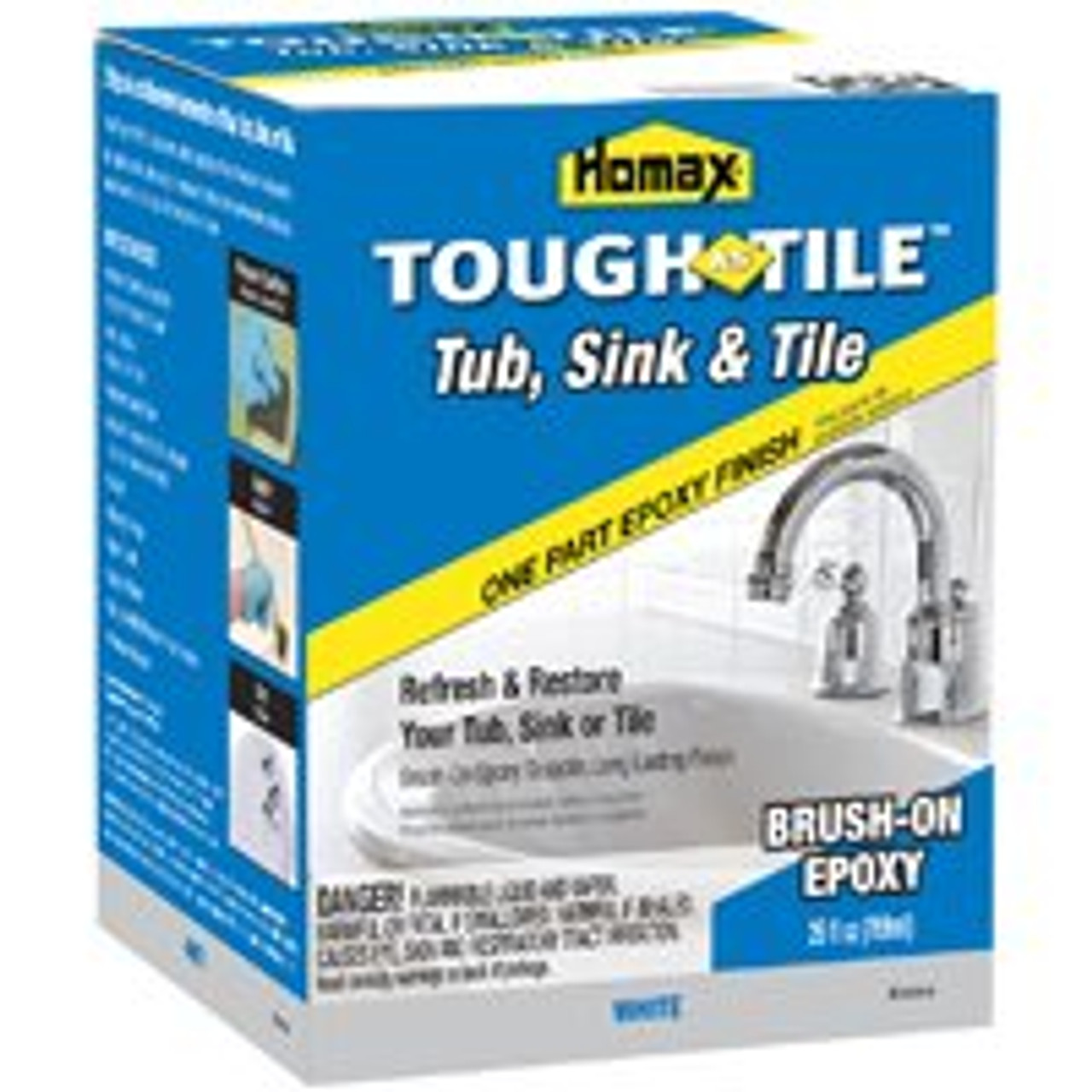 THE HOMAX GROUP 720773 PAINT TUB TILE 26OZ EPXY BRUSH