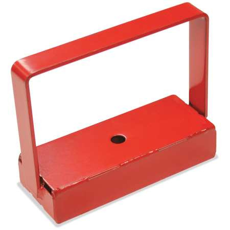 MASTER MAGNETICS 7210 HANDLE MAGNET STEEL 150 LB 5L X 2W X 5H