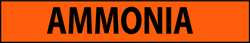 BRADY SPC ABSORBENTS 7321-1 D3448 PIPE MARKER AMMONIA ONG 2-1/2 TO7-