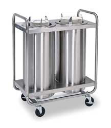 LAKESIDE 778 PLATE DISPENSER CART,ADJ,HEATED,36X18X39