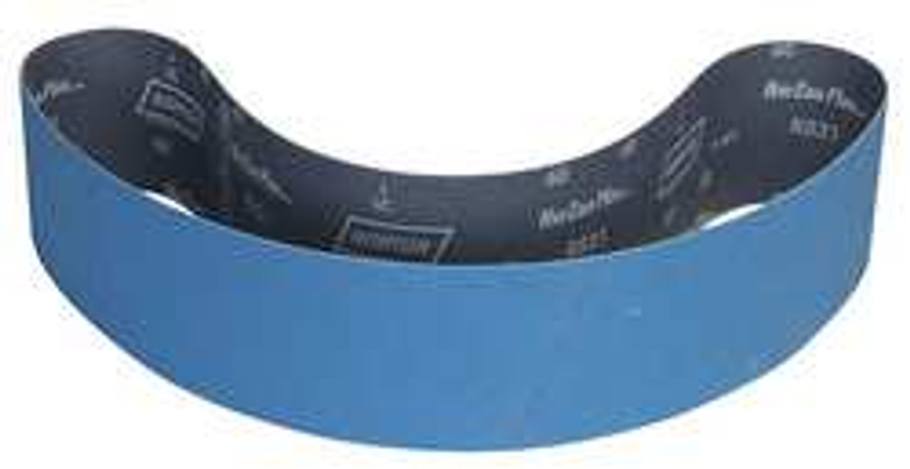 NORTON 78072774790 SANDING BELT,ZIRCONIA ALUMINA,60" L