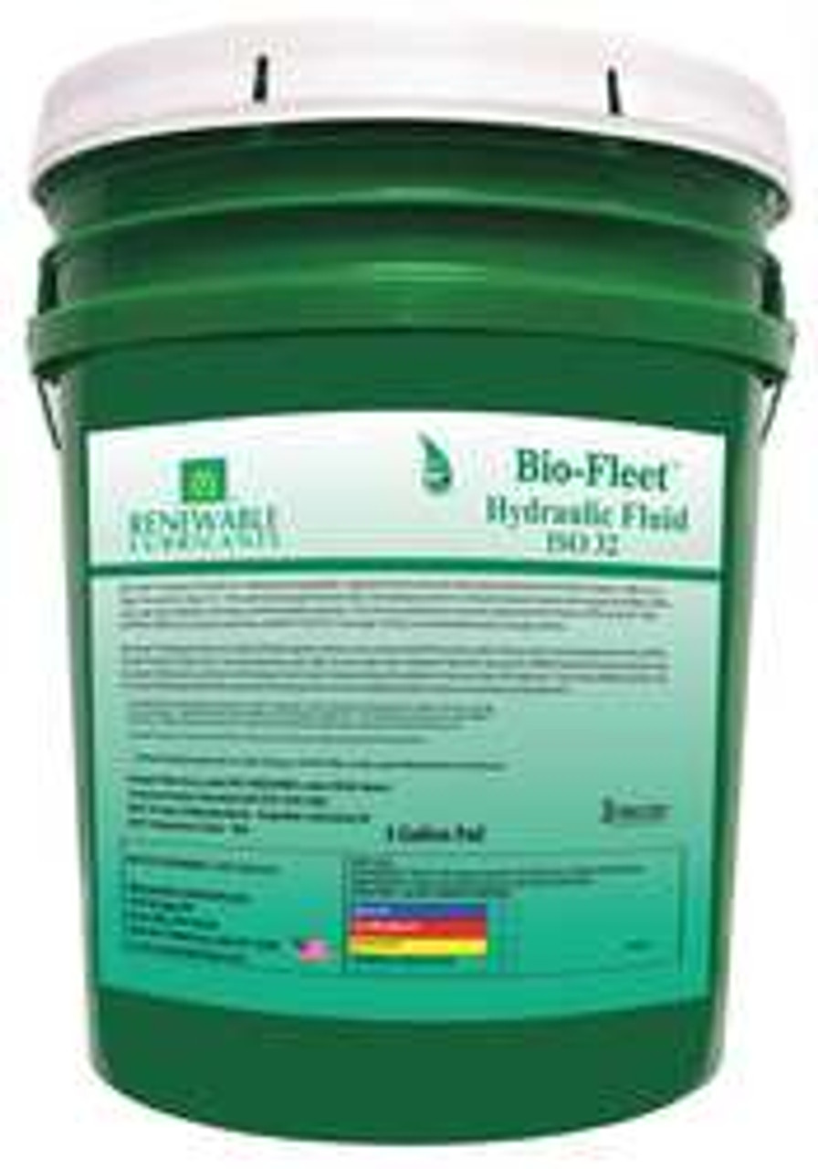 RENEWABLE LUBRICANTS 80824 BIODEGRADABLE HYDRAULIC OIL 5 GAL ISO 32 RENEWABLE LUBRICANTS 80824 BIODEGRADABLE HYDRAULIC OIL 5 GAL ISO 32