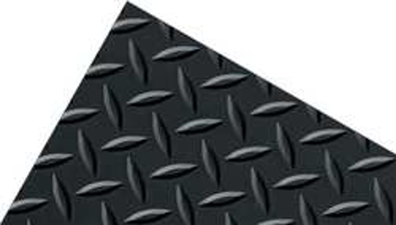 NOTRAX 831C0024BL75 SWITCHBOARD MAT BLCK DIAMOND 24IN X75FT