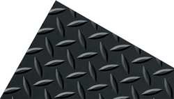 NOTRAX 831C0048BL75 SWITCHBOARD MAT BLCK DIAMOND 48IN X75FT