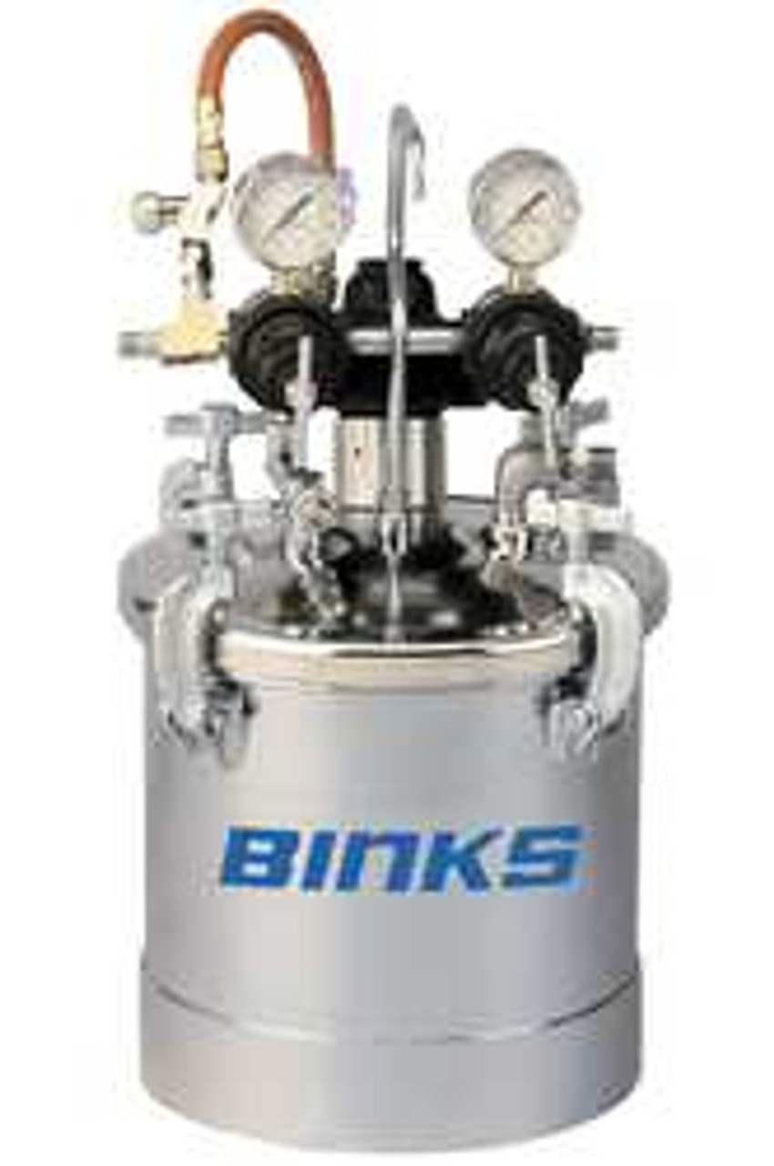 BINKS 83C-221 PT CODE PRESSURE TANK ASS