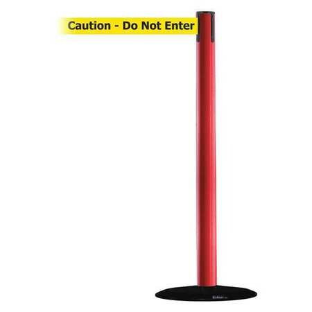 TENSABARRIER 889B-33-21-MAX-NO-YAX-C BARRIER POST WITH BELT 13 FT L YELLOW
