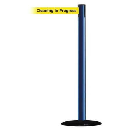 TENSABARRIER 889B-33-23-MAX-NO-YCX-C BARRIER POST WITH BELT 13 FT L YELLOW