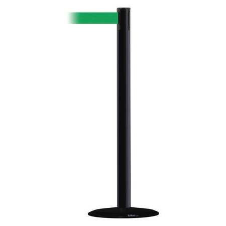 TENSABARRIER 889B-33-33-MAX-NO-G6X-C BARRIER POST WITH BELT 13 FT L GREEN