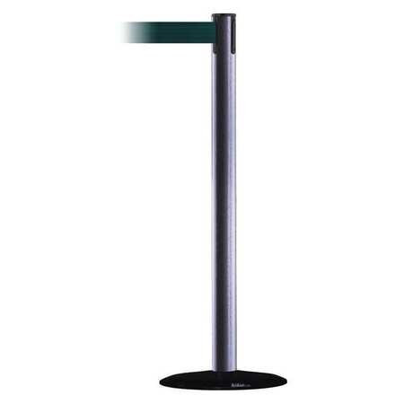 TENSABARRIER 889B-33-73-MAX-NO-G6X-C BARRIER POST WITH BELT 13 FT L GREEN