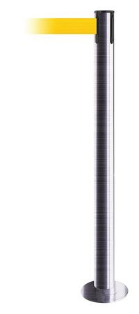 TENSABARRIER 889F-1S-1S-MAX-NO-Y5X-C FIXED BARRIER POST WITH BELT 13 FT L
