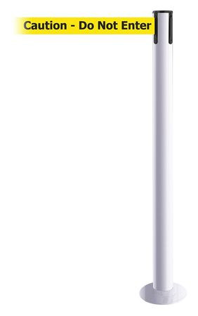 TENSABARRIER 889F-32-32-MAX-NO-YAX-C FIXED BARRIER POST WITH BELT 13 FT L