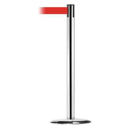 TENSABARRIER 889U-1P-1P-STD-NO-R5X-C BARRIER POST WITH BELT METAL 7-1/2 FT L