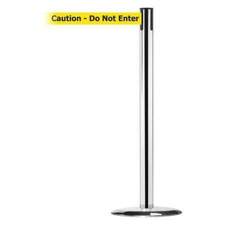TENSABARRIER 889U-1P-1P-STD-NO-YAX-C BARRIER POST WITH BELT METAL 7-1/2 FT L
