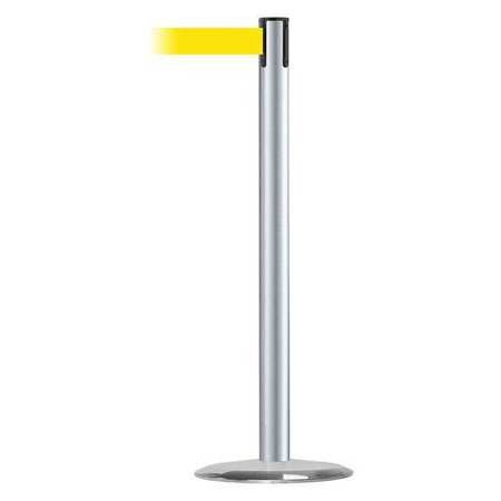 TENSABARRIER 889U-1S-1S-STD-NO-Y5X-C BARRIER POST WITH BELT METAL 7-1/2 FT L