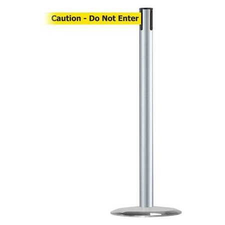 TENSABARRIER 889U-1S-1S-STD-NO-YAX-C BARRIER POST WITH BELT METAL 7-1/2 FT L