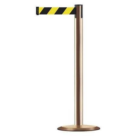 TENSABARRIER 889U-2P-2P-MAX-NO-D4X-C BARRIER POST WITH BELT METAL 13 FT L
