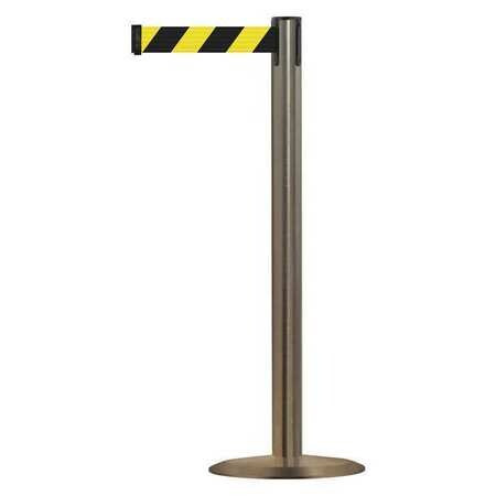 TENSABARRIER 889U-3S-3S-MAX-NO-D4X-C BARRIER POST WITH BELT METAL 13 FT L