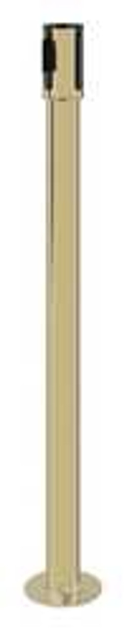 TENSABARRIER 890F-2S-2S-RCV RECEIVER POST 40-1/2 IN H SATIN BRASS