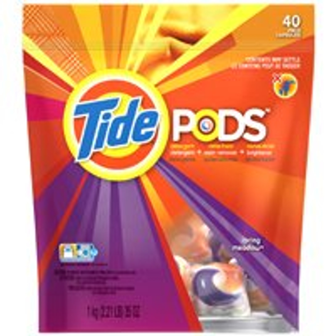 PROCTER & GAMBLE 89261 DETERGENT LAUNDRY POD 35 CT   