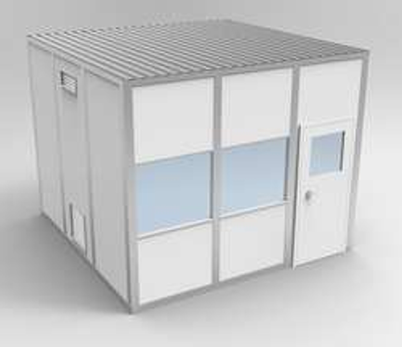 PORTA-FAB 8CR1212 CLNRM MODULAR IN-PLANT OFFICE 12X12X10FT PORTA-FAB 8CR1212 CLNRM MODULAR IN-PLANT OFFICE 12X12X10FT