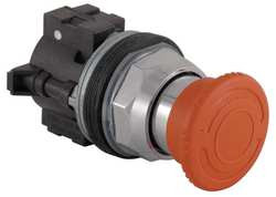 SCHNEIDER ELECTRIC 9001KR16 NON-ILLUM PUSH BUTTON OPERATOR 30MM RED